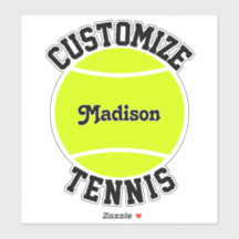 Nombre del equipo de tenis y nombre del jugador De