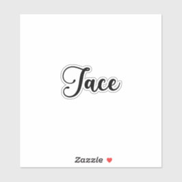 Pegatina Nombre Jace - Caligrafía manuscrita