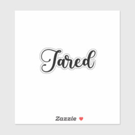 Pegatina Nombre Jared - Caligrafía manuscrita