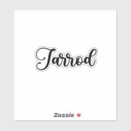 Pegatina Nombre Jarrod - Caligrafía manuscrita