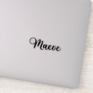 Pegatina Nombre Maeve - Caligrafía manuscrita