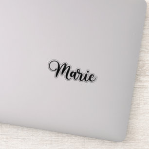 Pegatina Nombre Marie - Caligrafía manuscrita