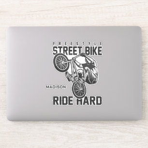 Pegatina Nombre personalizado Bicicleta de calle