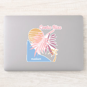 Pegatina Nombre personalizado Costa Rica