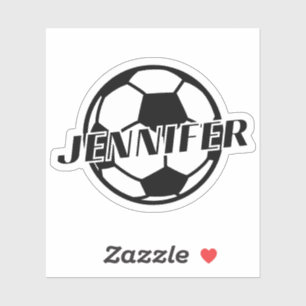 PEGATINA NOMBRE PERSONALIZADO DE CHICA DE CÓCCER