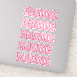 Pegatina Nombre rosa precursor