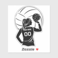 Nombre y número personalizados del jugador de vole