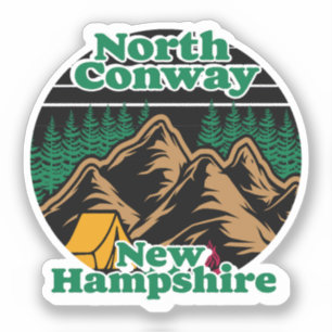 Pegatina North Conway, New Hampshire