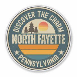 Pegatina North Fayette, Pensilvania