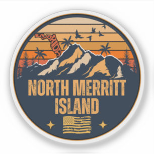 Pegatina North Merritt Island, Florida