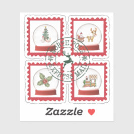 Pegatina North Pole Express Mail – Christmas Sticker