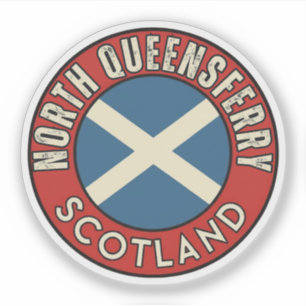 Pegatina North Queensferry, Escocia
