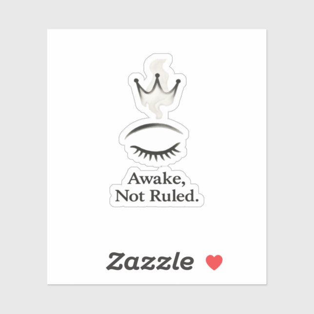 Pegatina Not Ruled Classic (Hoja)