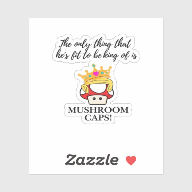 Pegatina Not To Be King Classic (Hoja)