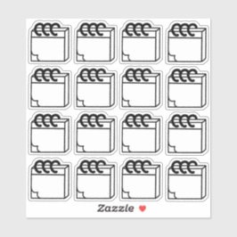 Pegatina Notas del planificador Multipack