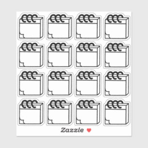 Pegatina Notas del planificador Multipack