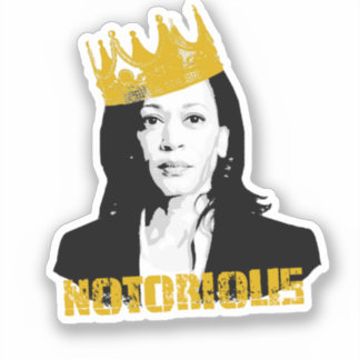 Pegatina Notorio Kamala Harris