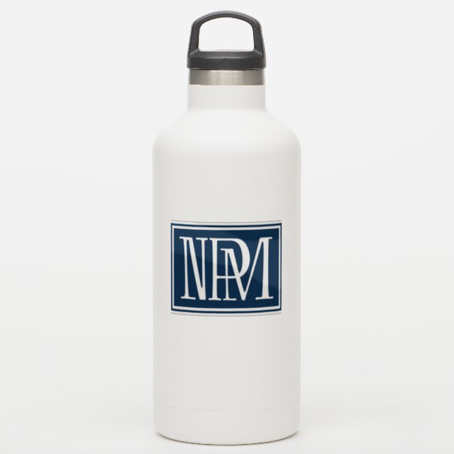 Pegatina NPM (Botella de agua)