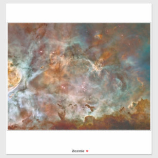 Pegatina Nubes oscuras de Carina Nebula Hubble Space