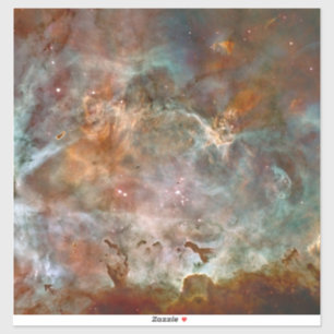 Pegatina Nubes oscuras de Carina Nebula Hubble Space