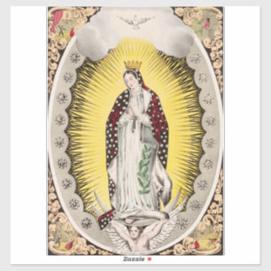 Pegatina Nuestra Señora de Guadalupe