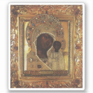 Pegatina Nuestra Señora de Kazán