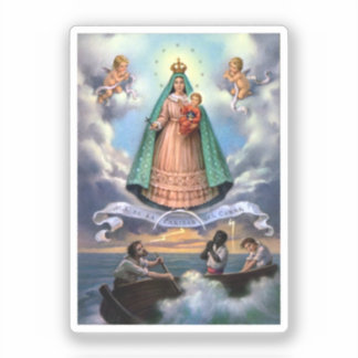 Pegatina Nuestra Señora de la Caridad - Patrona de Cuba