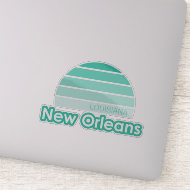 Pegatina Nueva Orleans Louisiana (Detalle)