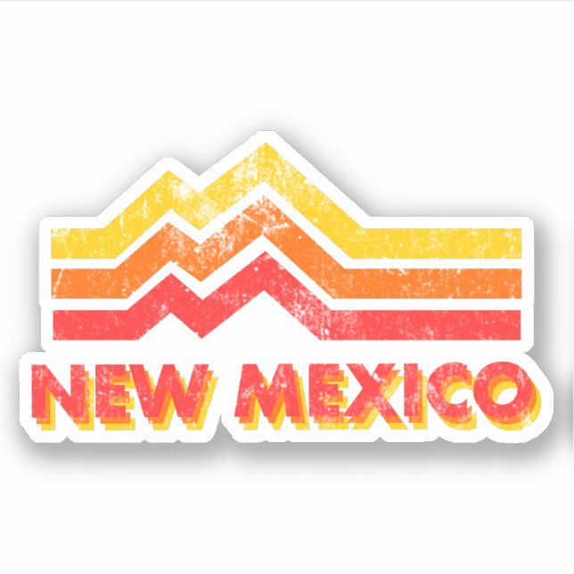 Pegatina Nuevo México (Anverso)