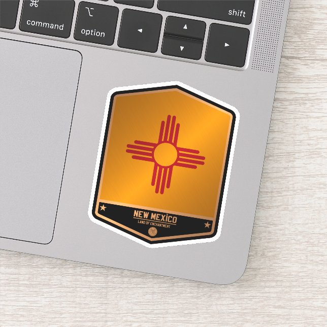 Pegatina Nuevo México (Detalle)