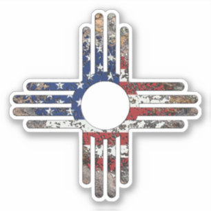 Pegatina Nuevo México de los Estados Unidos de América