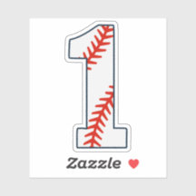 Número 1 de Jersey de Béisbol