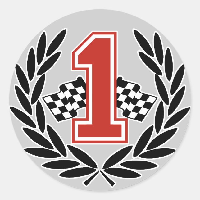 Pegatina número uno (Anverso)