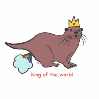 Pegatina Nutria marina