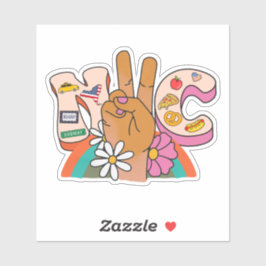 PEGATINA NYC PEACE NUEVA YORK