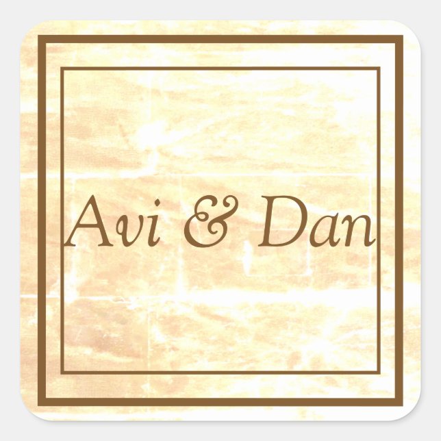 Pegatina o Sello para sobres de las tradiciones do (Anverso)