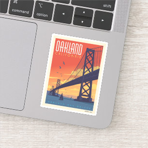 Pegatina Oakland, California