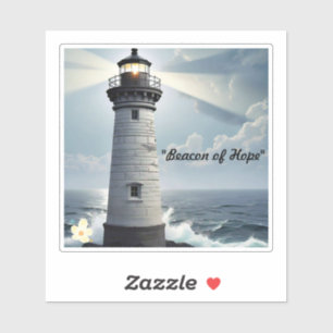 Pegatina "Oasis oceánico encontrado"