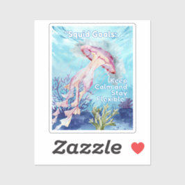 Pegatina Objetivos de Squid