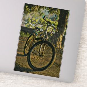 Pegatina Obra de arte en bicicleta