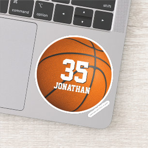 Pegatina obsequios de jugadores de baloncesto de chicas per