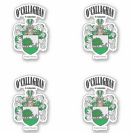 Pegatina O'Callaghan Escudo Traducción y significado irland