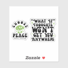 Pegatina OCD Awareness Choose Peace Over Relief