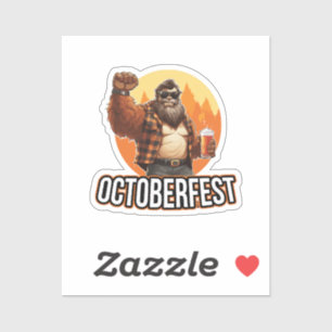Pegatina Octoberfest Pie Grande 