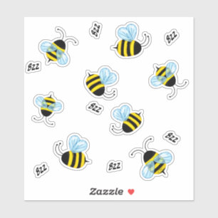 Pegatina Ocupados Buzzing Bumblebees Honeybee Decal Pegatin