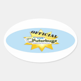 Pegatina Oficial de Detectives de Computadora