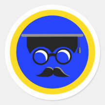 Pegatina Oficial del Grado y Yo