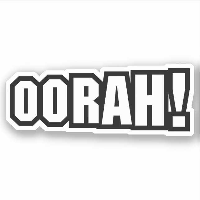 PEGATINA ¡OH! (Anverso)