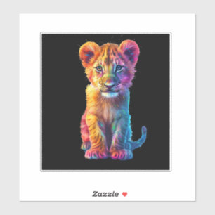 Pegatina Oh Baby Big Cat Cub