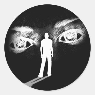 Pegatina Ojos de la Diosa (negro)